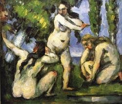 Paul Cezanne Three Bathers china oil painting image